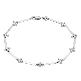 Miluna Alternate Tennis Bracelet