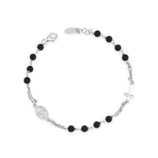 Amen Unisex Onyx Bracelet