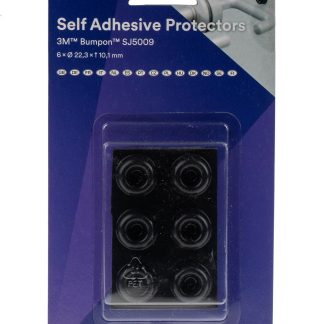 Piedini autoadesivi Adesivo 3M in PUR, forma cilindrica, Ø 22.3mm x 10.1mm