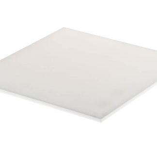 Foglio di plastica Tipo pieno RS PRO in PTFE, Bianco, 300mm x 300mm x 6mm