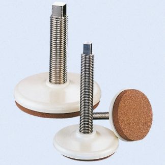 Piedino regolabile Nu-Tech Engineering in Acciaio nichelato, M20 x 200mm, 640kg