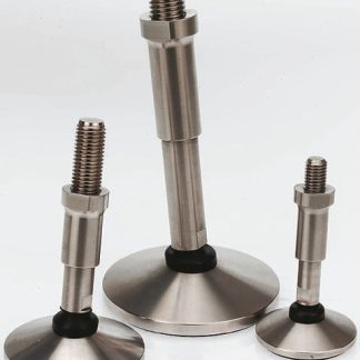 Piedino regolabile Nu-Tech Engineering in Acciaio inossidabile, M20 x 92mm, 2500kg
