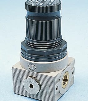 Regolatore pneumatico Metal Work serie MR Bit, attacco G 1/8, 0bar → 8bar