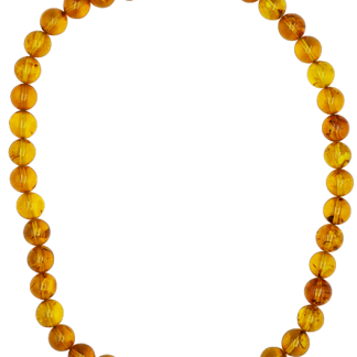 Amber Spheres Necklace