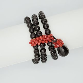 Rajola Charlotte 3F bracelet. Onyx
