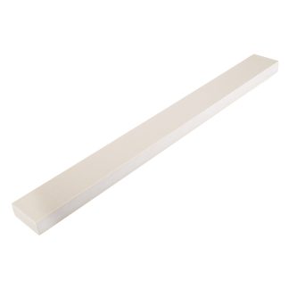 Foglio di plastica Tipo pieno RS PRO in PEEK, Beige, 500mm x 50mm x 20mm