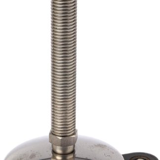 Piedino regolabile Nu-Tech Engineering in Acciaio inossidabile, M20 x 100mm, 1000kg