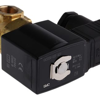 Elettrovalvola Comune SMC, 10 bar max, 3 porte , 24 V c.c., 3/8poll