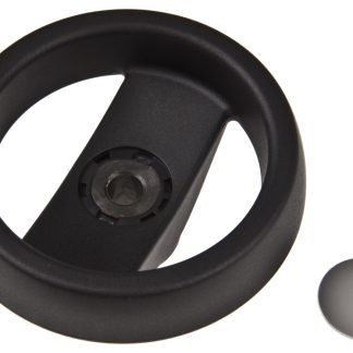 Volantino manuale RS PRO Ø 80mm, in Polimero, foro da 8mm