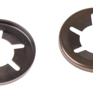 Fermo a innesto in Acciaio Smaltato RS PRO, per Ø albero da 12mm, fissaggio Aperto