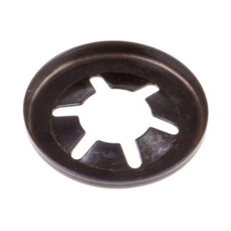 Fermo a innesto in Acciaio Smaltato RS PRO, per Ø albero da 4.8mm, fissaggio Aperto