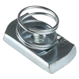 Dado per profilato in Acciaio Unistrut, filettatura M6, base dado 21 x 41mm 0.03kg