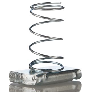 Dado per profilato in Acciaio Unistrut, filettatura M8, base dado 41 x 41mm 0.32kg