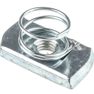 Dado per profilato in Acciaio Unistrut, filettatura M8, base dado 21 x 41mm 0.03kg