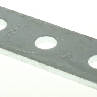 Staffa Rettangolare in Acciaio Unistrut, 3 fori da 14.3mm di diametro, dimensioni 120 x 40mm