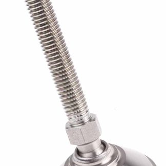 Piedino regolabile Nu-Tech Engineering in Acciaio inossidabile, M8 x 60mm, 450kg