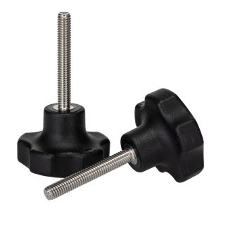 Manopola di serraggio Multi lobo RS PRO in Termoplastico, M6 x 40mm