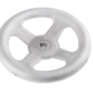 Volantino manuale RS PRO Ø 200mm, in Acciaio inossidabile, foro da 14mm