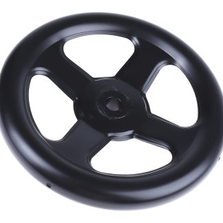 Volantino manuale RS PRO Ø 200mm, in Acciaio, foro da 14mm