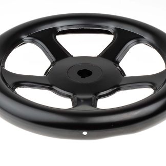 Volantino manuale RS PRO Ø 250mm, in Acciaio, foro da 17mm