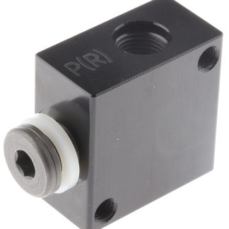 Manifold a 1 via per elettrovalvola Burkert 005020