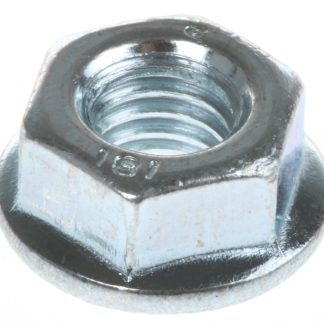 Dado esagonale flangiato RS PRO, in Acciaio Zincato lucido, filettatura M6, Ø flangia 14.2mm x 6mm