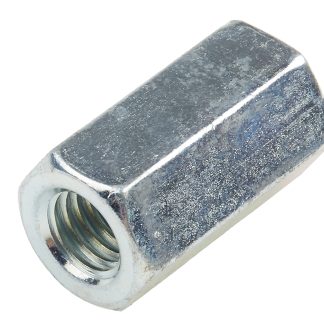 Dado di accoppiamento in Acciaio Zincato lucido RS PRO, filettatura M8, lunghezza 24mm