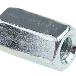 Dado di accoppiamento in Acciaio Zincato lucido RS PRO, filettatura M10, lunghezza 30mm