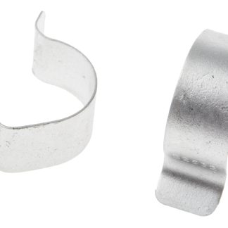 Clip per cavi e morsetti in Acciaio RS PRO, spessore flangia 2 → 4 mm