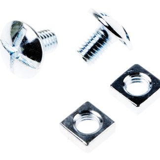 Dado per tetti in Acciaio zincato lucido RS PRO, filettatura M8 x 12mm, guida Phillips