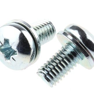 Vite a testa bombata Conica in Acciaio Zincato lucido RS PRO, filettatura M5 x 10mm, guida a , guida Pozidriv