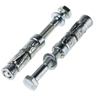 Bullone di ancoraggio schermato RawlPlug in Acciaio M8, Ø foro di fissaggio 14mm, L 95mm