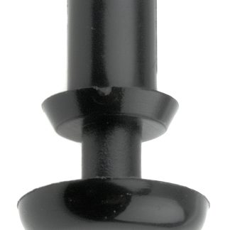 Rivetto A scatto Essentra in Nylon, col. Nero, Ø 3mm, L. 6.1mm