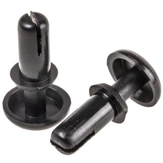 Rivetto A scatto Essentra in Nylon, col. Nero, Ø 3mm, L. 7.1mm