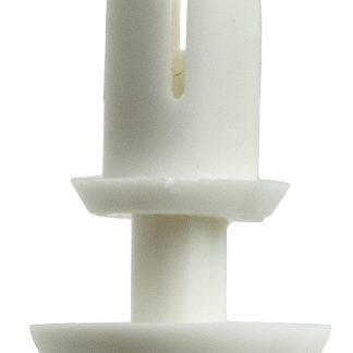 Rivetto A scatto Essentra in Nylon, col. Bianco, Ø 4mm, L. 7.1mm