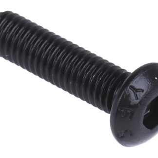 Vite a brugola con testa bombata esagonale RS PRO, M3, L. 12mm, in Acciaio