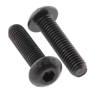 Vite a brugola con testa bombata esagonale RS PRO, M5, L. 20mm, in Acciaio