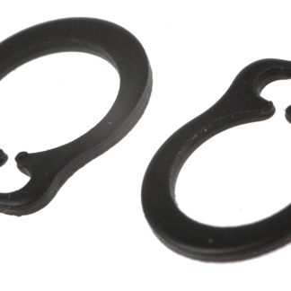Anello elastico Esterno RS PRO, in Acciaio, per Ø albero 6mm, Ø scanalatura 5.7mm, Ø esterno anello 11.7mm, spessore