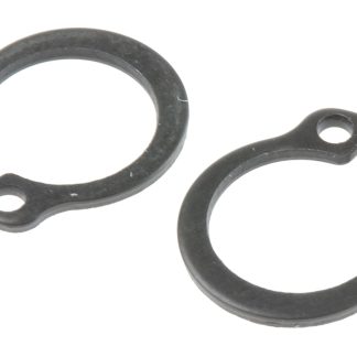 Anello elastico Esterno RS PRO, in Acciaio, per Ø albero 10mm, Ø scanalatura 9.6mm, Ø esterno anello 17mm, spessore 1mm