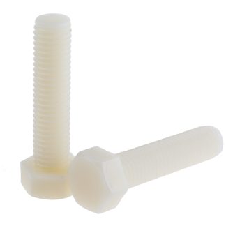 Vite metrica RS PRO in Nylon Liscio, M12 x 50mm