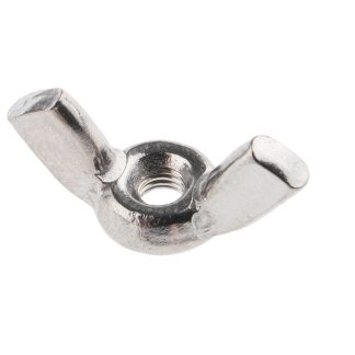 Dado con alette RS PRO in Acciaio inox Liscio, filettatura M3, alette da 18mm