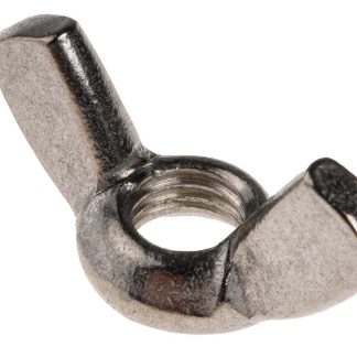 Dado con alette RS PRO in Acciaio inox Liscio, filettatura M8, alette da 36mm