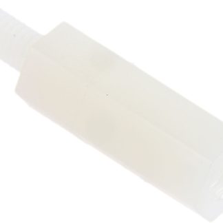 Distanziale filettato Esagonale Maschio/Femmina, in Nylon 66 Liscio, L. 15mm, M3 x M3