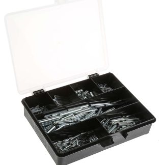 Kit di spine elastiche in Acciaio Galvanizzato RS PRO, 600 pezzi