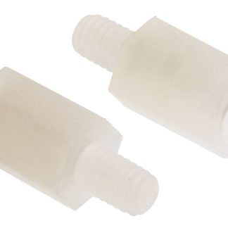 Distanziale filettato Esagonale Maschio/Femmina, in Nylon 66 Liscio, L. 10mm, M4 x M4