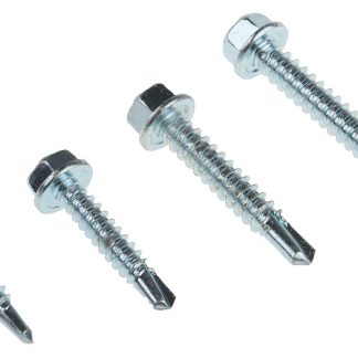Kit viti e bulloni in Acciaio Galvanizzato RS PRO, guida a Esagonale, 680 pezzi, filettatura 4.2mm, lunghezza vite 13mm