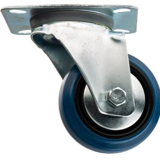 Ruota per carrelli orientabile Guitel Hervieu in Gomma, Ø 80mm, 80kg