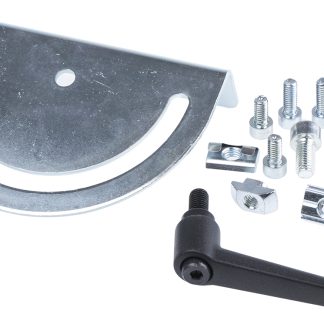 Staffa orientabile Bosch Rexroth in Acciaio galvanizzato, per profili da 30 mm → 60 mm, scalanatura da 8mm, M6, M8, L.