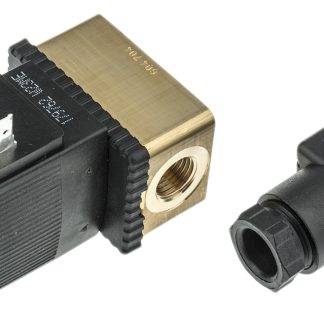 Elettrovalvola NC Burkert, 10 bar max, 3 porte , 24 V c.c., 1/4poll