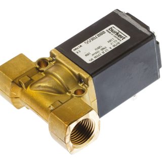 Elettrovalvola NC Burkert, 16 bar max, 2 porte , 110 V c.a., 1/2poll